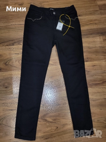 Нови черни дънки Lucy, снимка 4 - Дънки - 52168245