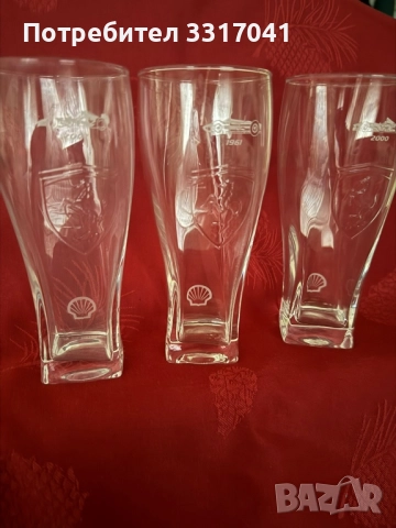 Водни чаши Ферари, снимка 3 - Чаши - 52689724