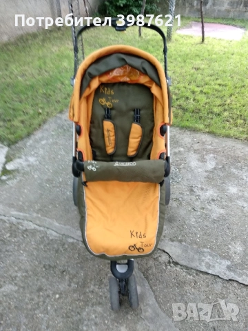 Детска комбинирана количка 2в1 Cangaroo Kids Tour , снимка 5 - Детски колички - 51491700