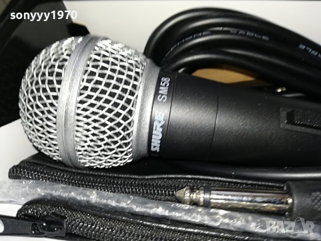 shure microphone-комплект 2205221118, снимка 17 - Микрофони - 36837862