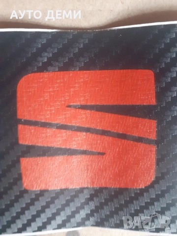 4 бр- 23 лв Черен карбон стикери за прагове на автомобил Сеат Seat, снимка 3 - Аксесоари и консумативи - 51445992