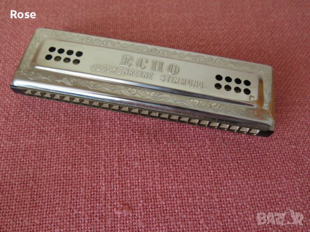 нова ,Vintage, Hohner, Echo,  хармоника, снимка 15 - Духови инструменти - 36798754