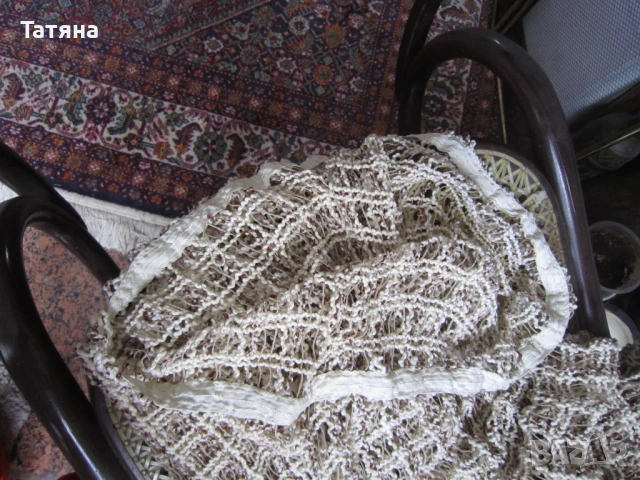 пердета /ушити/ РИБАРСКА МРЕЖА и пазарска мрежа от соца, снимка 3 - Пердета и завеси - 50503931