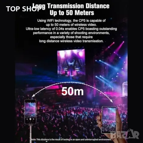 Нов Безжичен 5" HD Сензорен Монитор с Bluetooth и WiFi за iPhone/Android, снимка 8 - Друга електроника - 49426164