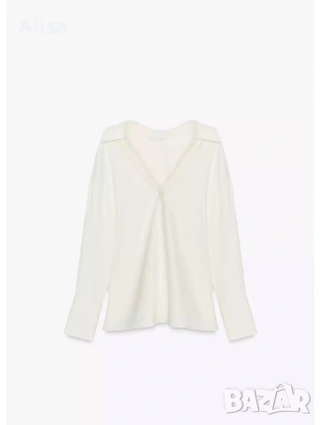 Нова блуза на Зара, снимка 2 - Блузи с дълъг ръкав и пуловери - 54034344