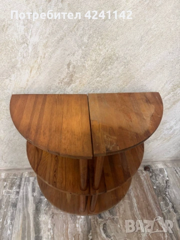 Дървени ъглови рафтове 2бр., снимка 4 - Етажерки - 54096686