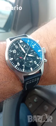 IWC PilotChronograph

43мм, снимка 2 - Мъжки - 56453365