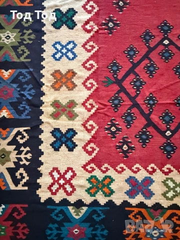 Килим над 120г Чипровци , снимка 6 - Килими - 54272612