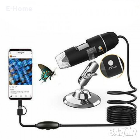  Дигитален USB микроскоп с LED светлина за прецизно наблюдение , снимка 4 - Други инструменти - 31798706