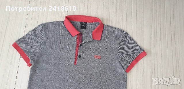 Hugo Boss Paule 4 Pique Pima Cotton Slim Fit Mens Size M ОРИГИНАЛНА Тениска!, снимка 9 - Тениски - 51416314