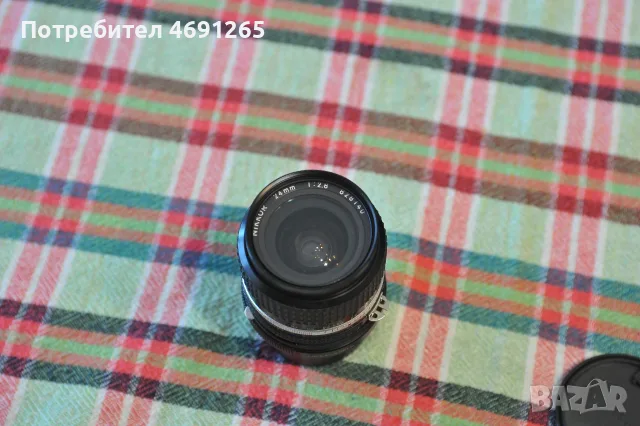 Nikon AI-S Nikkor 24/2.8+адаптер FUJI XF Nikkor AI 50/2, снимка 6 - Обективи и филтри - 55960295
