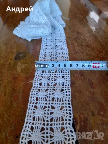 Стара дантела #26, снимка 4 - Антикварни и старинни предмети - 50130981