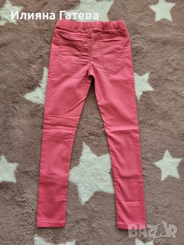 Дънки за момиче  8-9г обувани веднъж, снимка 2 - Детски панталони и дънки - 47628006