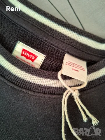 Levi's, ватирана дамска блуза, нова!, снимка 4 - Суичъри - 56275415