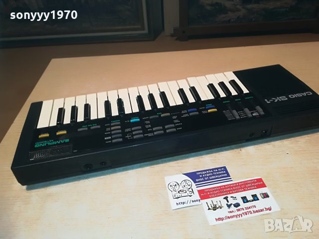 ПОРЪЧАНО-CASIO SK-1 JAPAN-ВНОС SWITZERLAND, снимка 13 - Синтезатори - 29247117