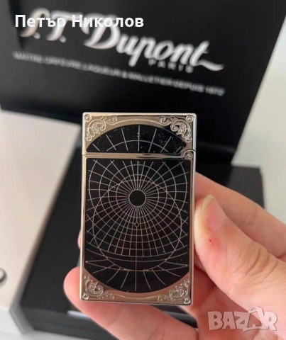 S.T. Dupont Ligne 2 Premium Shoot The Moon LIMITED EDITION оригинална запалка, снимка 2 - Запалки - 51957149