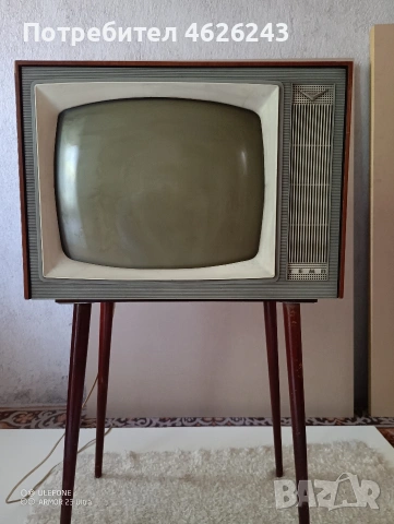 телевизор темп 6 ретро, снимка 3 - Антикварни и старинни предмети - 54018656