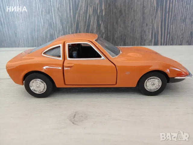 Метална количка Opel GT !!!, снимка 2 - Колекции - 56513925