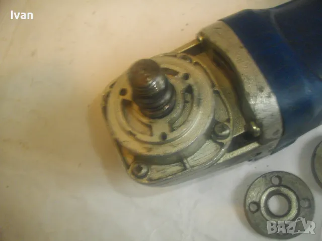 ЗА ЧАСТИ ЗА РЕМОНТ ЕЛ. ЪГЛОШЛАЙФ БЕЛГИЙСКИ 900 ВАТА/Ф125мм TOP CRAFT VARO BELGIUM, снимка 7 - Други инструменти - 49731664