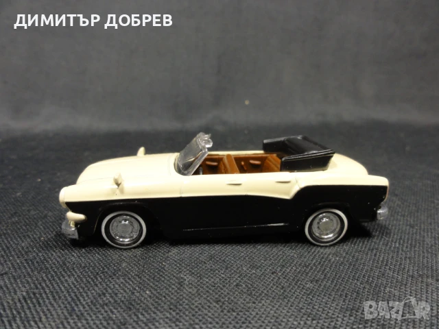 1/64 РЕТРО МЕТАЛНА КОЛИЧКА SACHSENRING CABRIO GRELL, снимка 2 - Колекции - 50506327