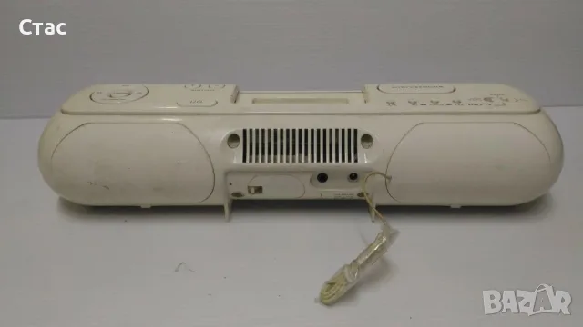 Jvc Ra-P10 dock stancia radio,2х8w/ часовник,аларма,календар,аукс, снимка 2 - Аудиосистеми - 55931949