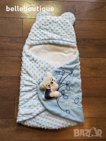 Топло бебешко спално чувалче за количка за новородено, снимка 1 - За бебешки колички - 31686431