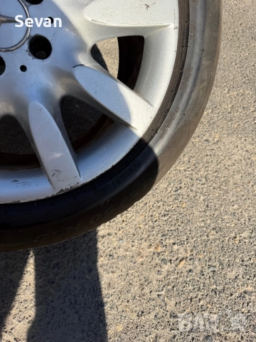 Гуми с джанти 18 за Мерцедес , снимка 4 - Гуми и джанти - 52406212
