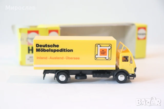 HERPA H0 1/87 MERCEDES BENZ КАМИОН МОДЕЛ КОЛИЧКА, снимка 5 - Колекции - 50523775