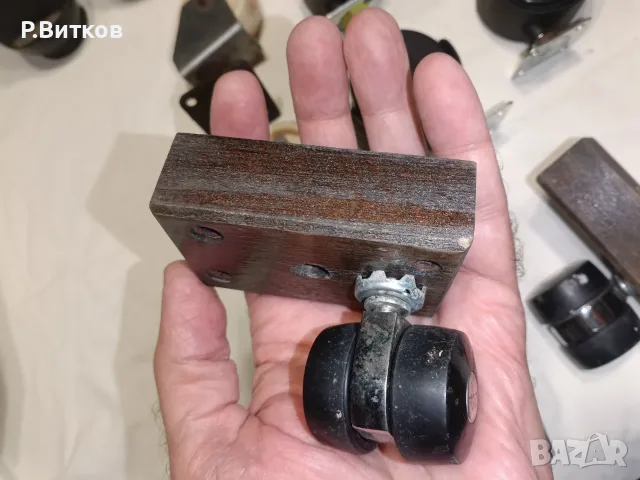 Лот колелца и крака за мебели, снимка 6 - Други - 56066328