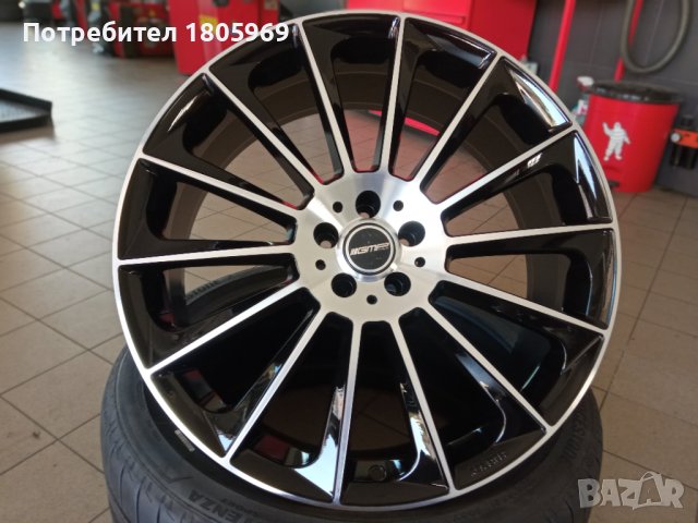 4бр. ал. джанти GMP Italia ( Mercedes ) 5x112 , 9x 22 , ET25, снимка 2 - Гуми и джанти - 37103633