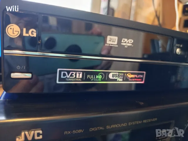 LG PCT 689H DVD VCR рекордер, снимка 4 - Плейъри, домашно кино, прожектори - 56527162