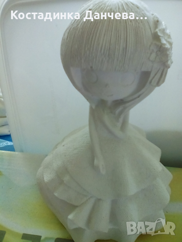 Гипсови фигурки-момиче, снимка 2 - Рисуване и оцветяване - 36556419