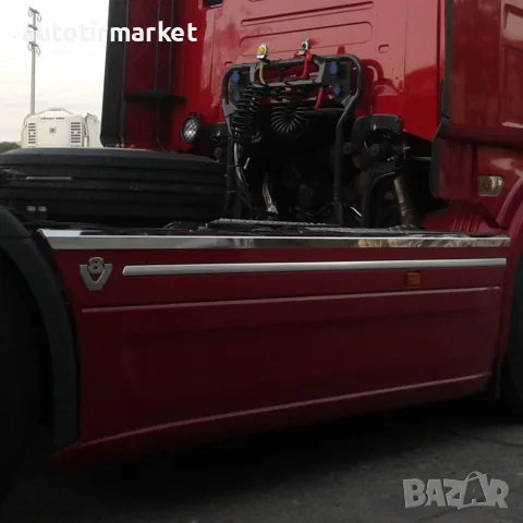 Декорация хром за спойлер – Scania/10 – 16/ – KKSC196