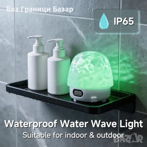 Нова Водоустойчива RGB лампа Bluetooth колонка 16 цвята с таймер USB-C дистанционно, снимка 2 - Други - 54155459