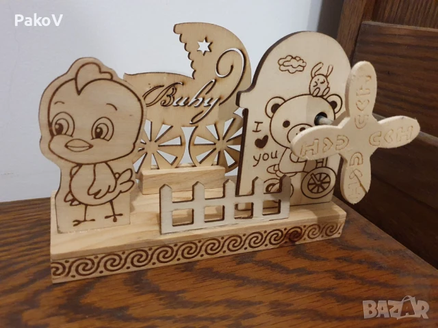 🎵 Дървена музикална игра "Бебе"🎵 