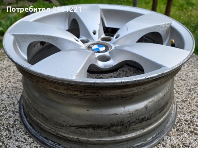 Продавам 2бр джанти 17 цола 5х120 за БМВ Е60 стил 138