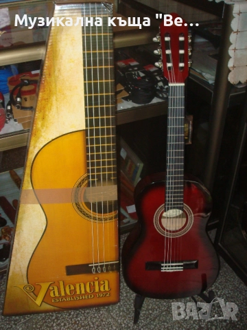 Класическа китара Valencia, Размер 1/2, снимка 9 - Китари - 43654766