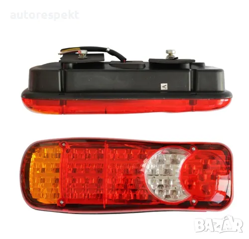 Лед стопове за Камион/Бус/ Ремарке/Платформи 12V цена за 2бр, снимка 3 - Аксесоари и консумативи - 48659150