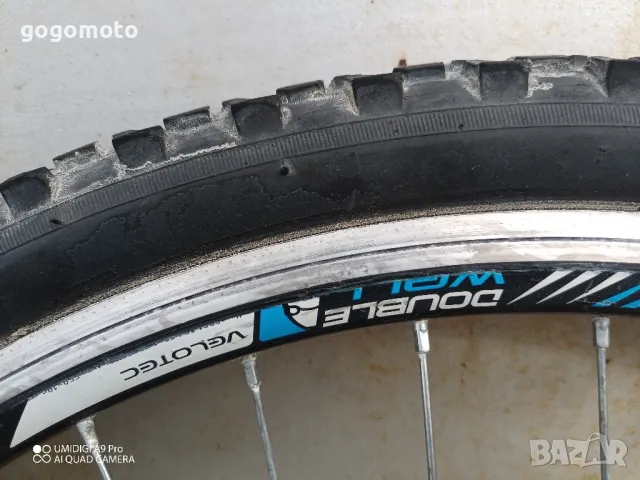 Висококачествена Капла и гума за велосипед, КАТО НОВА 26" вело капла , снимка 3 - Части за велосипеди - 49581905