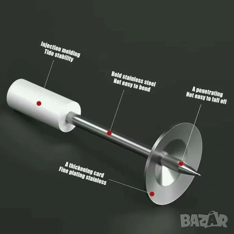 Пирони със заряд 100 броя за пистолет за пирони, Различни видове, Най-добри цени! За дърво, бетон, м, снимка 9 - Други инструменти - 54152240