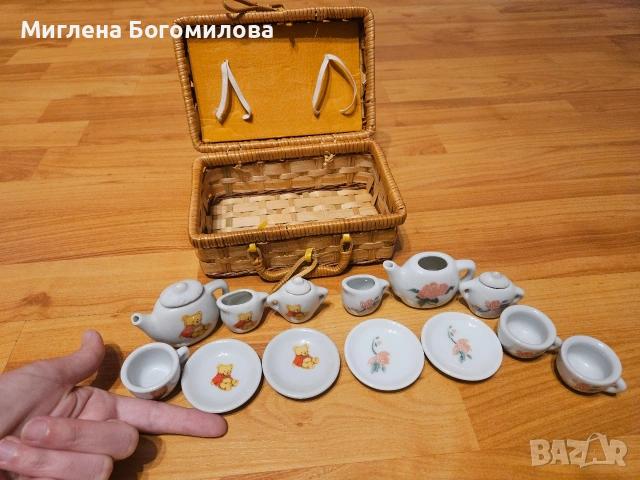 Детски керамичен комплект за сервиране, снимка 7 - Играчки за стая - 54305739