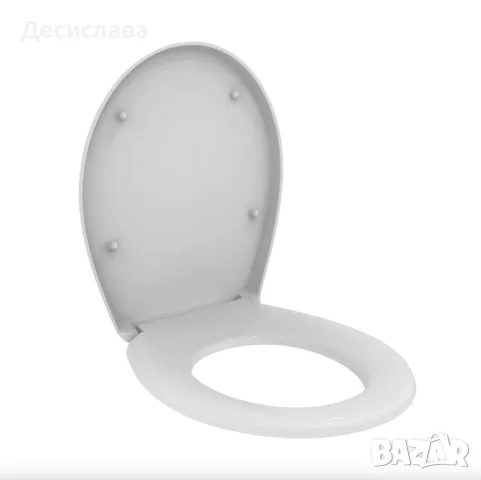 Седалка/ капак за тоалетна чиния Vidima W301001, 44.5×37 см, бяла