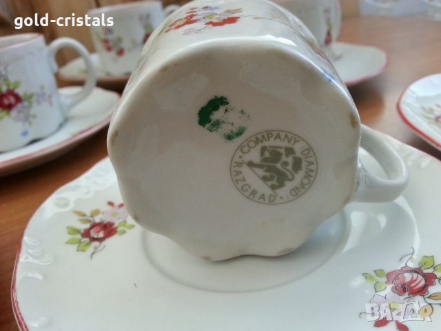 Стар български порцелан чаши за кафе, снимка 6 - Антикварни и старинни предмети - 34262267
