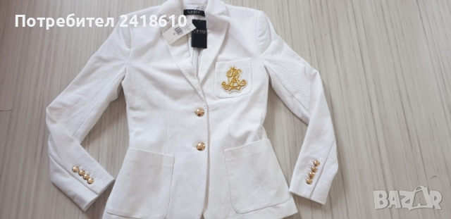 POLO Ralph Lauren Womens Size XS НОВО! ОРИГИНАЛ  Дамски Сака - Блейзер!, снимка 5 - Сака - 51764275