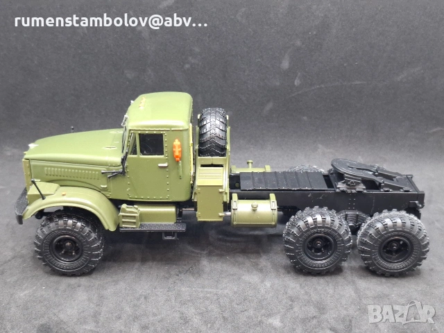 КраЗ 255В, Легендарни Грузовики СССР, 1:43, снимка 2 - Колекции - 53928260