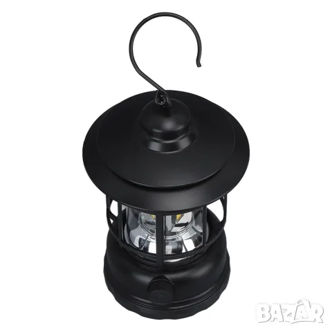 Ретро LED лампа за къмпинг с регулируема светлина, снимка 2 - Аксесоари и консумативи - 55865324