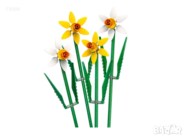 НОВИ! LEGO® Iconic 40747 Нарциси букет, снимка 3 - Конструктори - 54123786