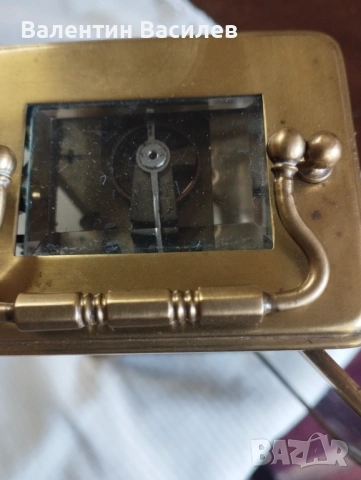 Каретен часовник , снимка 3 - Антикварни и старинни предмети - 54312939