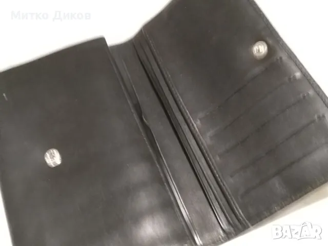 портмоне от естествена кожа телешки бокс с шарка на орел марков 160х105мм, снимка 10 - Портфейли, портмонета - 49227536