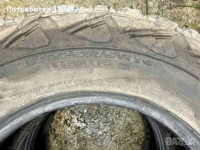 Гуми 225/75/16 2 броя, снимка 3 - Гуми и джанти - 53292003